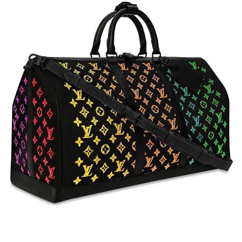 lv fiber keepall russel|louis vuitton keepall led.